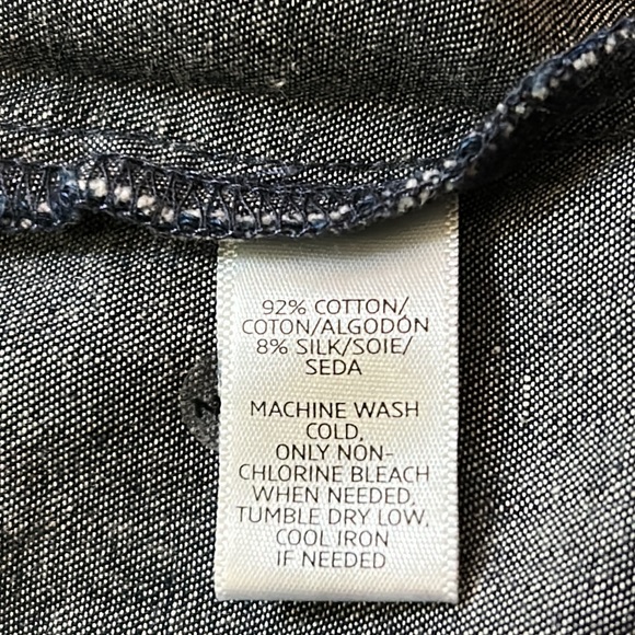 NWT LOFT Denim MP Dress - Picture 7 of 11